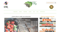 Desktop Screenshot of maquinariayagricultura.com